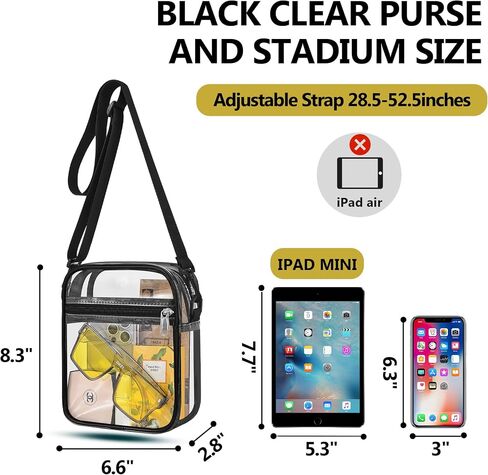 Clear Purse Bag for Stadium Events in Saudi Arabia