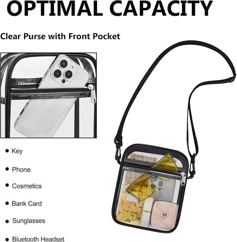 Clear Purse Bag for Stadium Events in Saudi Arabia