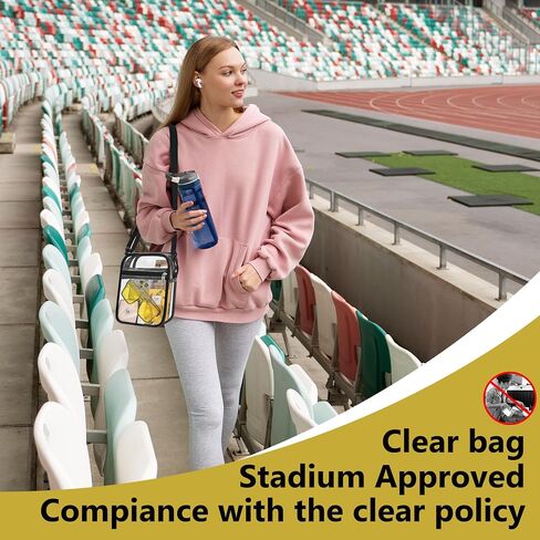 Clear Purse Bag for Stadium Events in Saudi Arabia