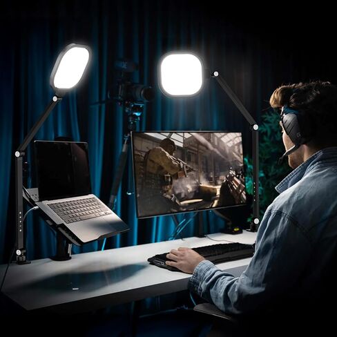 LitONES Video Conference Lighting for Computer, Webcam,Video Recording in Kuwait