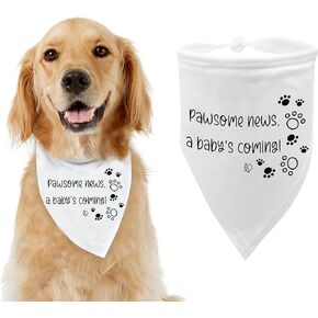 HOUNDNINE - Big Brother Dog Bandana, Buffalo Plaid Pet Bib Pregnancy Announcement Gender Reveal Dog Lovers Gift Accessories Triangle Scarf for Small and Medium Dogs Pets, Size - 26 x 18