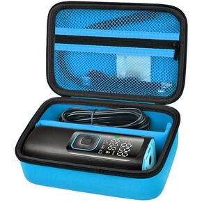 حافظة متوافقة مع Skight/VacLife/Hafuloky/ILTIDE/Teffim/for UABRLA منفاخ الإطارات المحمول، حامل تخزين مضخة هواء السيارة لأنبوب الهواء والملحقات (صندوق فقط) - أسود in Kuwait