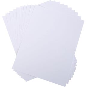 MasterVision Pack of 10, Magnetic Data Card Replacement Paper Custom Inserts, 8.5" x 1" Perforated Inserts on 8.5"x11" Sheets, White, Great for Labeling Shelving, File Cabinets & Planning Boards