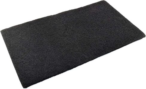 Hqrp وسادة وسائط فلتر الكربون النشط 18 × 10 لقاعدة اكواب ديب بلو بروفيشينال ADB41002 بديلة (مقصوصة لتناسب) in Kuwait