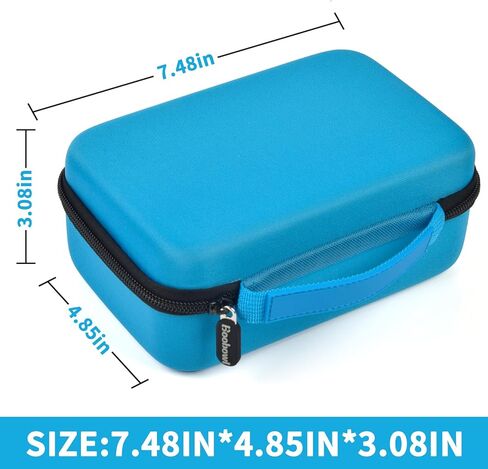 Case Compatible with ILTIDE/for Frarome/for LOLSSA/for Teffim/for Hafuloky/for Skight Tire Inflator Portable Air Compressor, Car Air Pump Storage Holder for Air Tube & Accessories (Box Only) - Orange in Kuwait