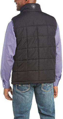 Ariat Male Crius Insulated Vest Red Mahogany Medium in Kuwait