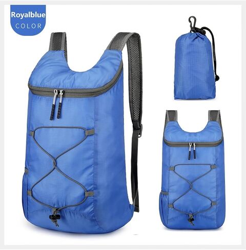 levayhill 16L Hiking-Daypack, Water-Resistant-Lightweight Foldable Travel Backpacks, Camping Outdoor Backpack Carry-on Bag in Kuwait