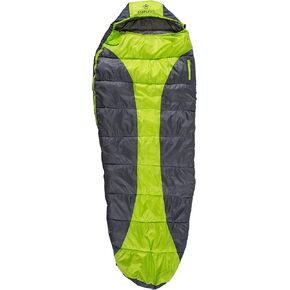 Stansport Glacier Mummy Sleeping Bag 3.1 LB, Orange, 86" l x 34" w