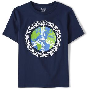 The Children's Place Boys' Equality for All Short Sleeve Graphic T-Shirts, Dream Lead Achieve Believe