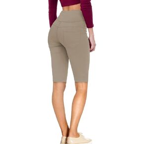 Hybrid & Company and Comapny Womens Perfectly Shaping Hyper Stretch برمودا كابري