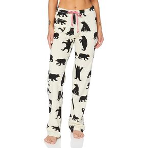 Little Blue House by Hatley Women's Pajama Pants, Patterned Moose, Small