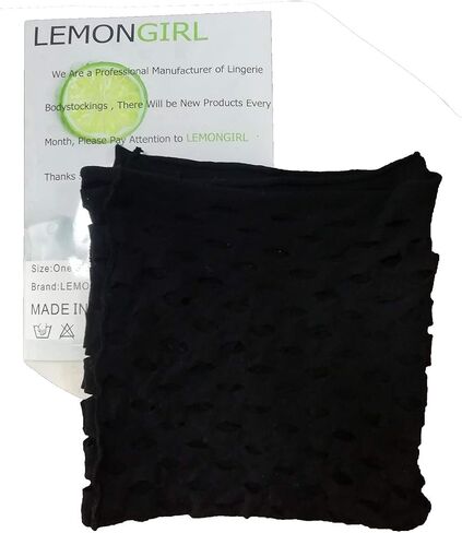 LemonGirl Women's Mesh Lingerie Fishnet Babydoll Mini Dress Free Size in Saudi Arabia