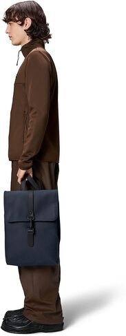 RAINS Rucksack for Men and Women - Waterproof Backpack for Commutes on Bike or Foot (Black) in Saudi Arabia