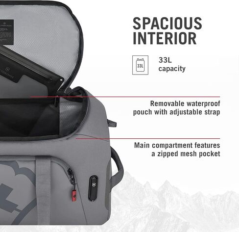 حقيبة فيكتورينوكس تورينغ 2.0 الرياضية باللون الأسود in Kuwait