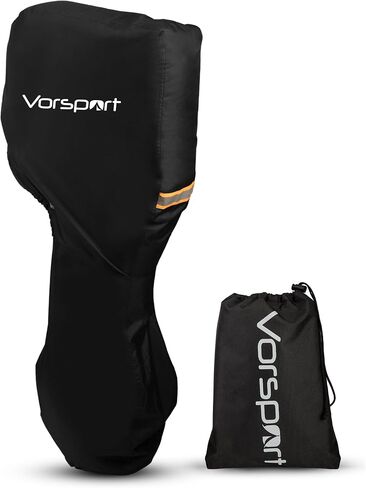 Outboard Motor Cover - Waterproof Boat Engine Cover for Trailering - Protective 600D Polyester Fabric, Reflective Strip, Fade Resistant - Windproof, UV-Proof, Heavy-Duty Zippers- 60-100HP in Saudi Arabia