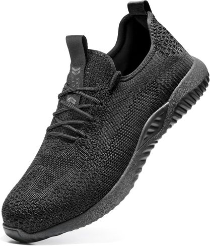 Furuian Steel Toe Shoes for Men Comfortable Safety Shoes Non Slip Steel Toe Sneakers Warehouse Industry Contstruction Mens Work Shoes in Saudi Arabia