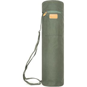 UDANA Yoga Mat Bag | Large Yoga Mat Bags for Women & Men | Fits Thick Yoga Mat & Yoga Accessories | Three Storage Pocket | Adjustable Yoga Bag Shoulder Strap | Great As Gym Bag & Travel bag