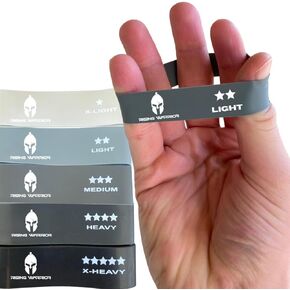 Hand Resistance Bands - 5 Finger Grip Training for Strength Expansion | Ideal for Extensor, Forearm, Hand, and Finger Exercises | Perfect for Rehabilitation Hand Therapy