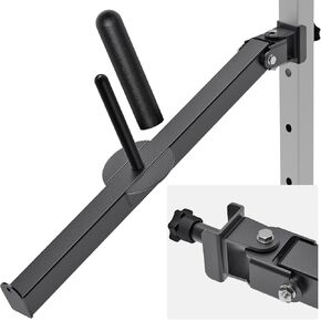 SELEWARE Belt Squat Lever Arm Attachment for 2" x 2" and 3" x 3" Power Cage, Squat Rack Landmine Attachment, Compatible with 1'' and 2'' Weight Plates, Supports Vertical and Sideways Movements