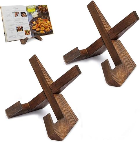 2 Packs Wooden Plate Display Stands 6.5in Plate Holder Display Stand for Pictures Frame,Medal Certificate,Home Decorative Table Top Easels for Display in Saudi Arabia