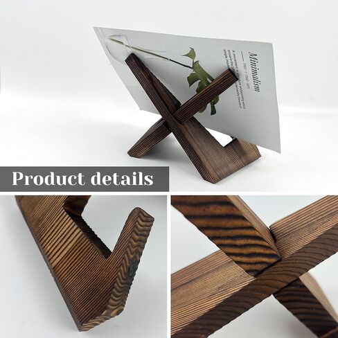 2 Packs Wooden Plate Display Stands 6.5in Plate Holder Display Stand for Pictures Frame,Medal Certificate,Home Decorative Table Top Easels for Display in Saudi Arabia