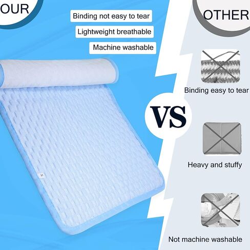 بساط تبريد للكلاب، وسادة تبريد للكلاب من الحرير الجليدي، بساط بارد مضاد للانزلاق للقطط، سجاد تجميد صيفي قابل للحمل للحيوانات الأليفة لسرير الكلاب، مقاعد السيارة، EZ Clean in Kuwait