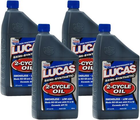 Lucas Oil 10110 Semi-Synthetic 2-Cycle Oil - 1 Quart Bottle in Saudi Arabia