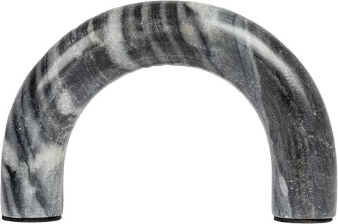 Creative Co-Op Marble Arch Accent Decor, Grey in Kuwait