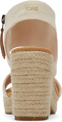 TOMS Women's Majorca Platform Sandal, Textile Upper in Saudi Arabia