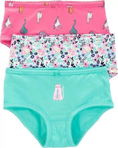 Carter's Little Girls 3-Pack Stretch Cotton Panties (4-5T, Star & Hearts) in Saudi Arabia
