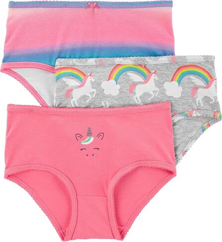 Carter's Little Girls 3-Pack Stretch Cotton Panties (4-5T, Star & Hearts) in Saudi Arabia