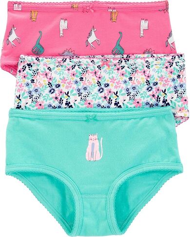 Carter's Little Girls 3-Pack Stretch Cotton Panties (4-5T, Star & Hearts) in Saudi Arabia