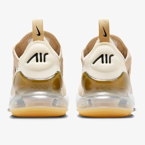 Nike Women's Air Max 270 Light Bone/Diffused Blue-White (FQ8783 072) - 9 in Saudi Arabia