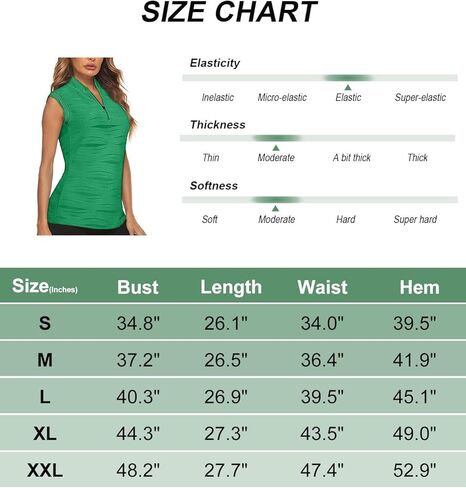 LURANEE Women's Sleeveless Golf Shirt Zip Up Tennis Quick Dry Workout Polo Tank Tops for Women in Kuwait