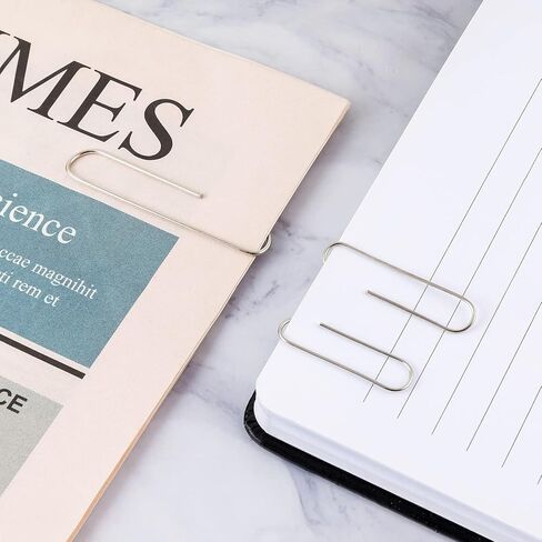 مشابك ورق، مشابك ورق، 340 قطعة من مشابك الورق بأحجام متنوعة، مشابك ورق بأحجام متنوعة، مشبك ورق فضي، مشبك ورق أسود in Kuwait