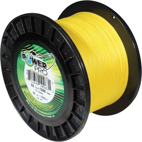 POWER PRO Spectra Fiber Braided Fishing Line, Vermilion Red, 1500YD/50LB in Saudi Arabia