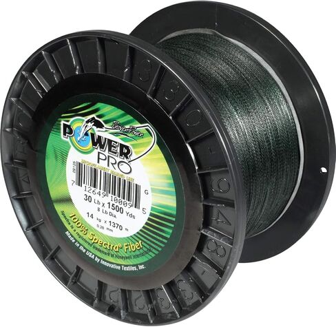POWER PRO Spectra Fiber Braided Fishing Line, Vermilion Red, 1500YD/50LB in Saudi Arabia