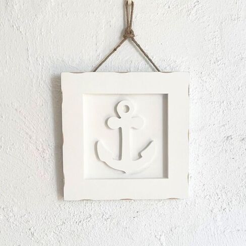 Starfish Beach Wall Decor with Wooden Frame and Nautical Rope - Ideal Ocean Themed Coastal Wall Art for Rustic Coastal Kitchen, Bedroom, Living Room and Beach Bathroom Decor, in Saudi Arabia