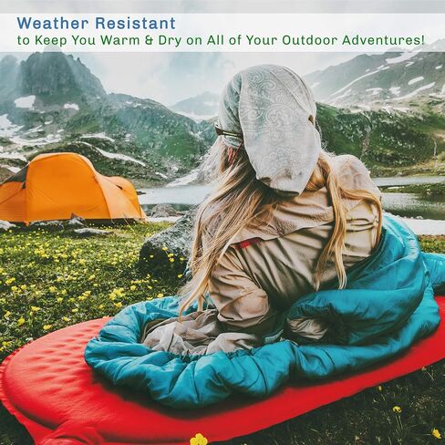 Sleeping Bag – 32F Rated XL 3 Season Envelope Style with Hood for Outdoor Camping, Backpacking and Hiking with Carry Bag by Wakeman Outdoors (Navy) in Saudi Arabia