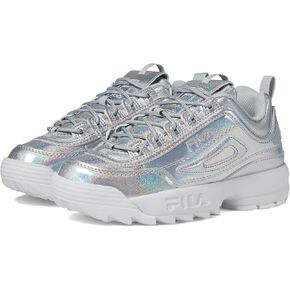 Fila Disruptor II Premium IRI (الطفل الكبير) أرجواني أوركيد/قزحي الألوان/قزحي الألوان 6 طفل كبير M
