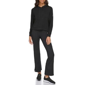 Tommy Hilfiger Women's Slightly Cropped Drawcord Hoodie