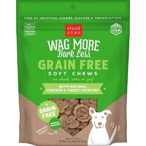 Cloud Star WagCloud Star Wag More Bark Less Original Soft & Chewy Dog Treats, Corn & Soy Free, Baked in USA More Bark Less Original Soft & Chewy Dog Treats in Kuwait