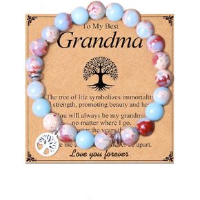 YSSHIN Gifts for Mom/Grandma/Nana/Girlfriend/Sister, Infinity Love Bracelet Birthday Wedding Gifts for Women Girls