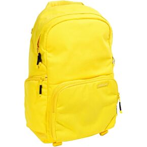 BREVITE Jumper Photo Compact Camera Backpack: A Minimalist & Travel-Friendly Photography Backpack Compatible with Both Laptop & DSLR Accessories 18L (Lemon Yellow)