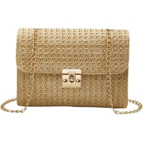 QWINEE Geometric Pattern Square Bag Crossbody Bag Solid Shoulder Bag Shopping Work Handbags Ladies Shoulder Totes Bag