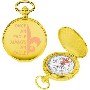 TGBJE Eagle Gift Scout Gift Scout Court of Honor Gift Once an Eagle Always an Eagle Boating Compass Scout Ceremony Gift