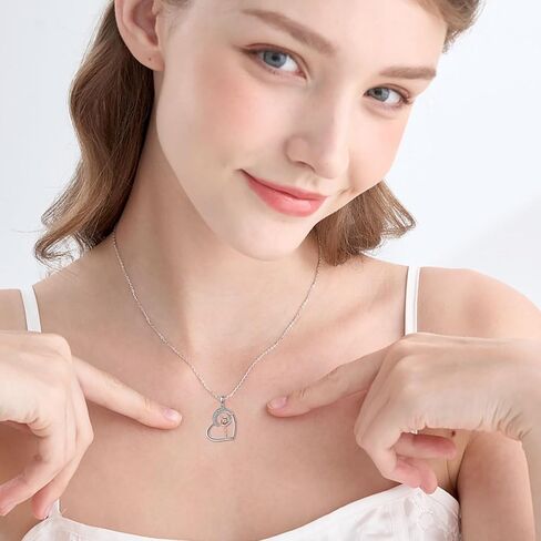 JERWLI 925 Sterling Silver Volin Necklace Music Girl Playing Violin Pendant Gifts For Violinists Women Girls in Saudi Arabia