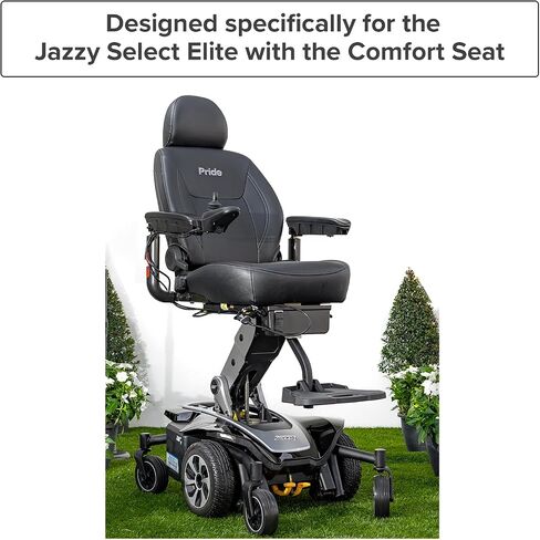 وسادة مسند ذراع AlveyTech شديدة التحمل بطول 4-1/2 بوصة (مجموعة من 2) - بديلة لـ Jazzy Air وSelect Elite، وسادات فينيل سوداء مع قناة ساعد مريحة، بديلة، ملحقات كرسي التنقل in Saudi Arabia