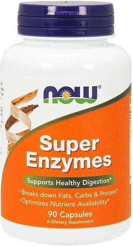 NOW Super Enzymes, 90 Capsules (Pack of 2) in Saudi Arabia