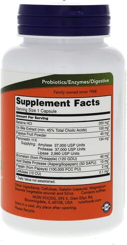 NOW Super Enzymes, 90 Capsules (Pack of 2) in Saudi Arabia